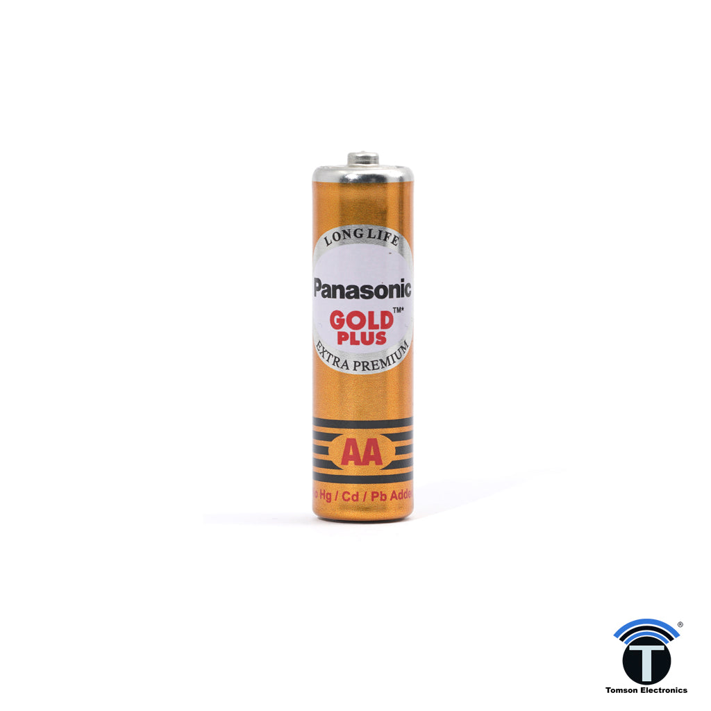 AA 1.5V Panasonic Gold Plus Battery 1Pcs AA 1.5V Panasonic Gold Plus Battery 1Pcs
